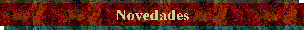 Novedades