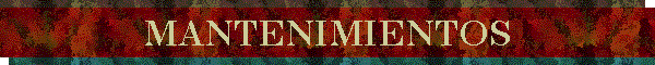 MANTENIMIENTOS